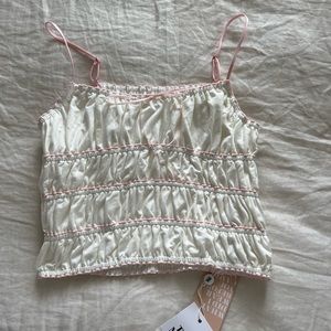 NWT Tigermist Crop Too